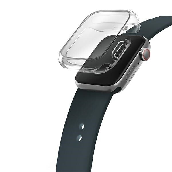 UNIQ Garde Apple Watch Series 7/8 41mm veske. gjennomsiktig/klar