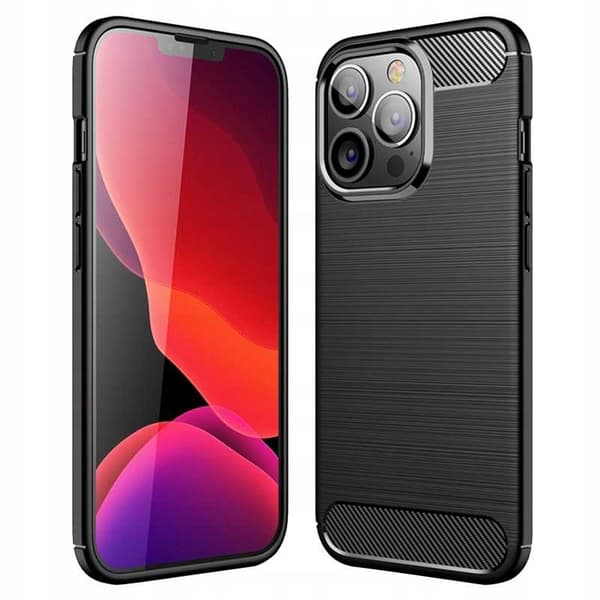 Spacecase Cover Carbon Cover För Iphone 14 Pro Max Black