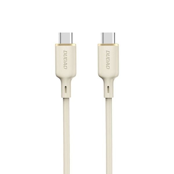Dudao L7SCC USB-C til USB-C kabel 100W 2m - beige