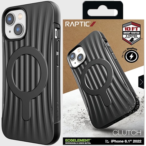 RAPTIC X-DORIA CASE MED MAGSAFE TIL IPHONE 14 SORT