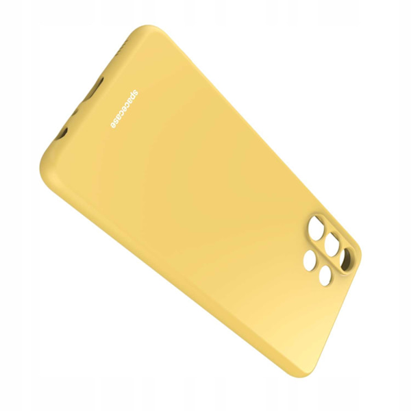 Spacecase Silikonfodral För Galaxy A32 4G Gul