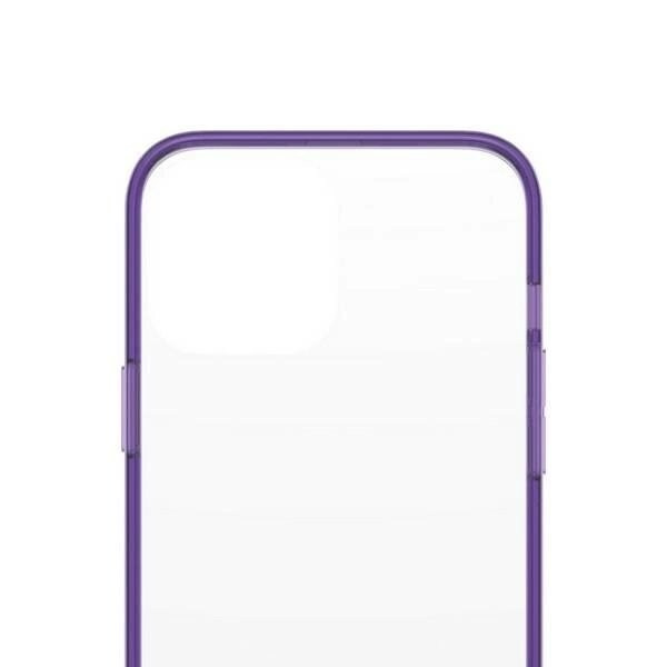 PanzerGlass ClearCase antibakteriellt Military Grade certifierat fodral för iPhone 13 Pro Max - transparent lila
