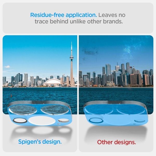 CAMERA PROTECTOR SPIGEN OPTIK.TR CAMERA PROTECTOR 2-PACK IPHONE 14 PRO / 14 PRO MAX CRYSTAL CLEAR