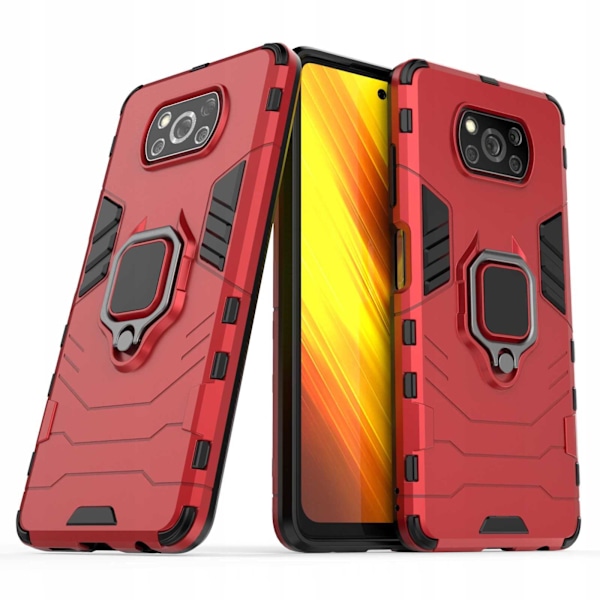 Spacecase Case Cover För Poco X3 Nfc Pro Red