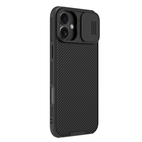 NILLKIN CAMSHIELD PRO COVER TIL IPHONE 16 MED KAMERACOVER - SORT