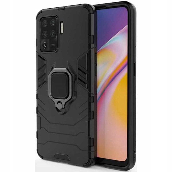 Spacecase Fodral För Oppo Reno 5 Lite Svart Sc X-Ring