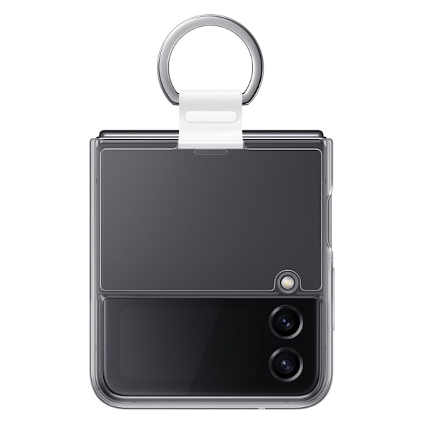 Samsung EF-OF721CTEGWW Z Flip 4 fodral transparent/transparent genomskinlig täckring