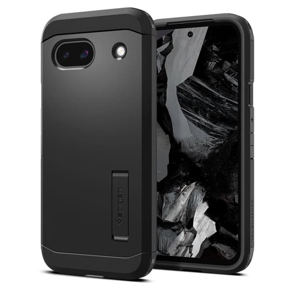 Spigen Tough Armor-deksel til Google Pixel 8A - Svart