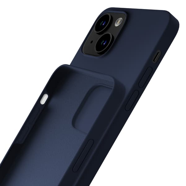 APPLE IPHONE 15 PLUS - 3MK SILICONE CASE DARK NAVY