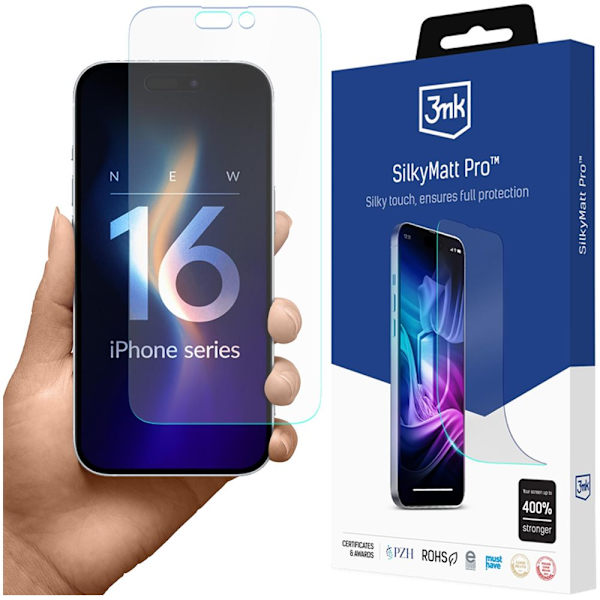 Apple iPhone 16 Plus - 3mk Silky Matt Pro