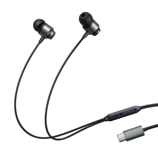Joyroom JR-EC06 USB-C øretelefoner - grå