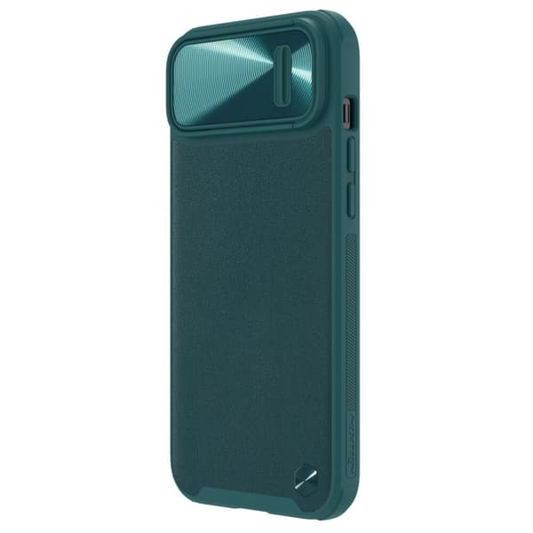 NILLKIN CASE CAMERA COVER TIL IPHONE 14+ GRØN