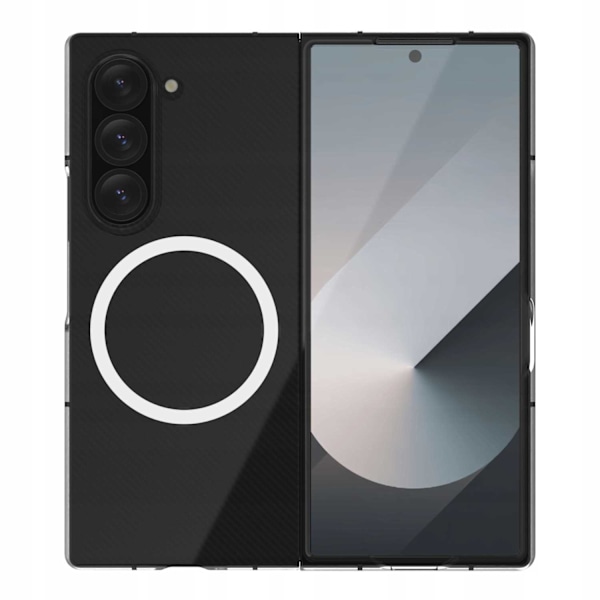 Spacecase Case Crystal Magcase Cover För Samsung Galaxy Z Fold 6