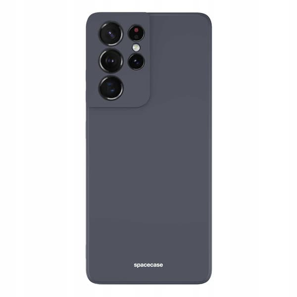 Spacecase Silikonecase Till Galaxy S21 Ultra Black Case