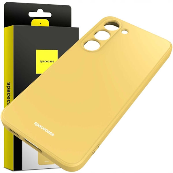 Spacecase Silikonecase Till Samsung Galaxy S23 Case Gul