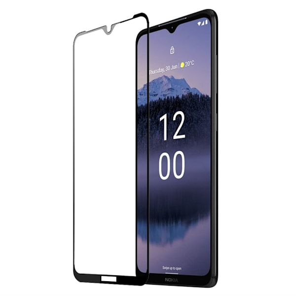 DUX DUCIS HOLDBART HÆRDET GLAS TIL NOKIA G11 PLUS 9H MED SORT RAMME