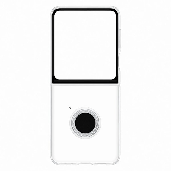 GADGET CASE SILIKONE COVER TIL SAMSUNG GALAXY Z FLIP 5 + USB C 25W VÆGOPLADER - GENNEMSIGTIG