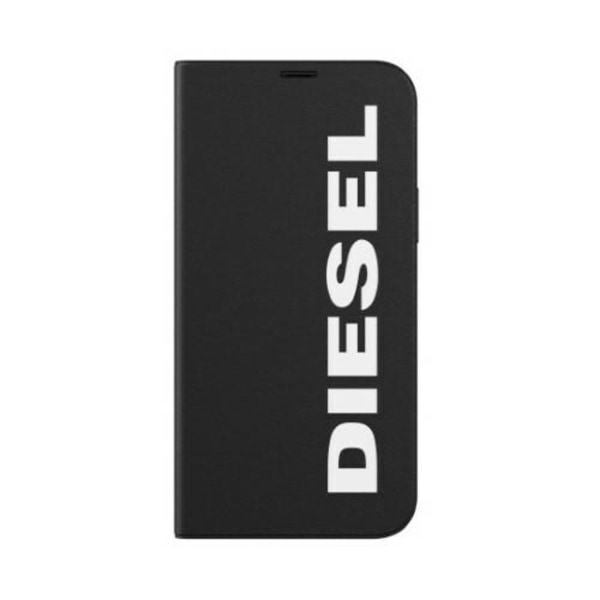 Diesel Booklet Case Core iPhone 12/12 Pro svart-vit/svart-vit 42486