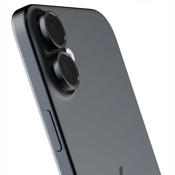 Rymdfall Härdat Glas Quickfit-Kamera För Iphone 16 16 Plus Svart