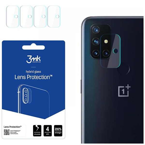 OnePlus Nord N10 5G - 3mk linsebeskyttelse