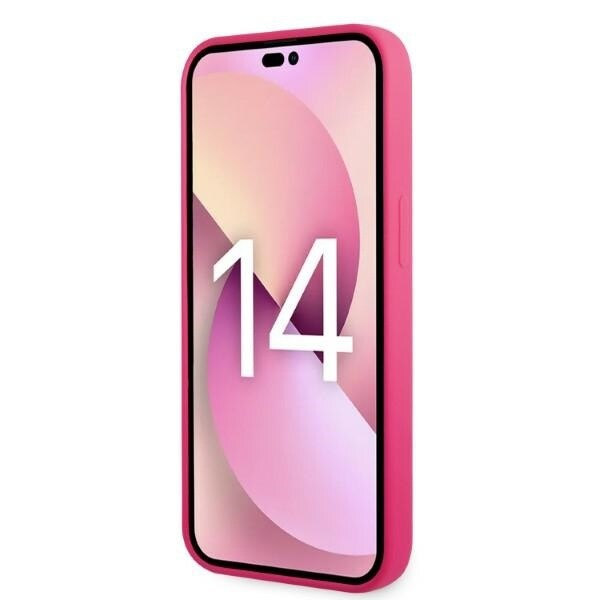Karl Lagerfeld KLHCP14MSRSGRCF iPhone 14 Plus 6.7 hardt etui rosa/rosa Silikon RSG