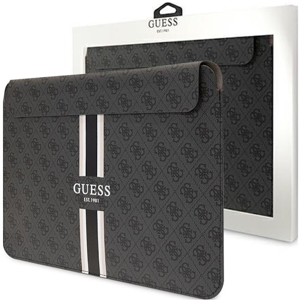 Guess case GUCS16P4RPSK 16 sort/svart 4G printede striper