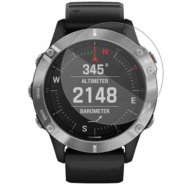 Rymdfodral Härdat Glas 2.5D För Garmin Fenix 6 6 Pro Klockan
