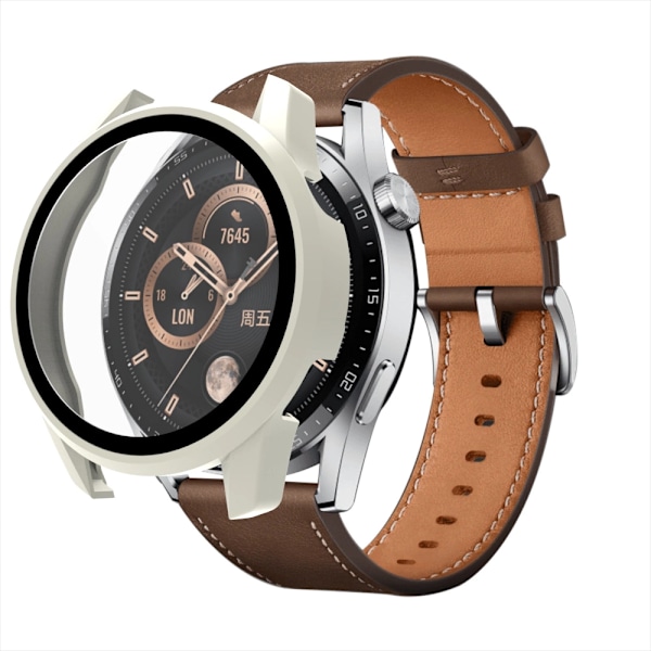 BESKYTTELSESGLAS TIL HUAWEI WATCH GT3 42MM - HVID