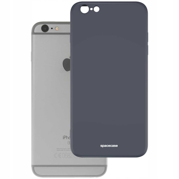 Spacecase Silikonfodral För Iphone 6 6S Plus Svart Skydd
