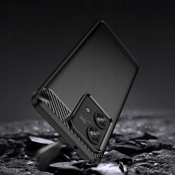 Spacecase Kolfodral För Motorola Edge 40 Neo Black Case Cover