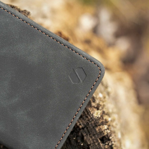 Spacecase Case Plånbok För Iphone Xs Max Svart Läder