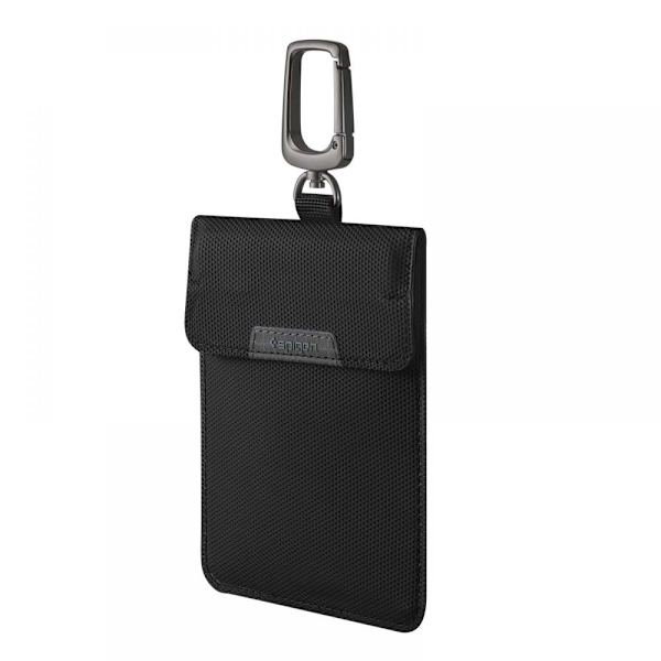 FARADAY CAGE SPIGEN POUCH NØGLELØS RFID SIGNAL BLOCKER SORT
