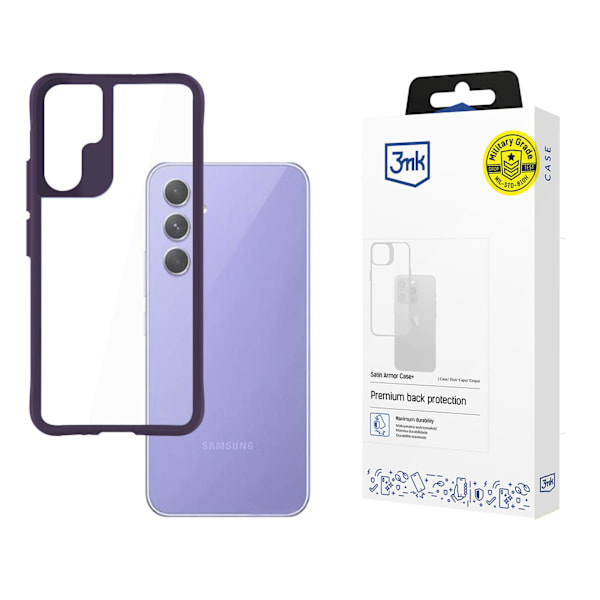 SAMSUNG GALAXY A54 5G - 3MK SATIN ARMOR CASE+ PURPLE