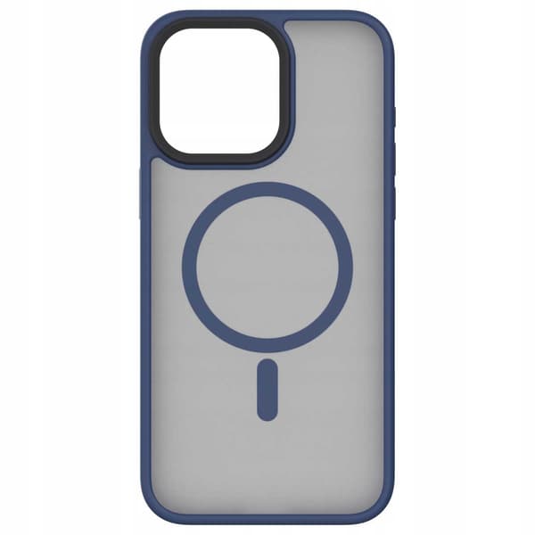 Spacecase Hybrid Case För Iphone 15 Pro Max Mörkblåt