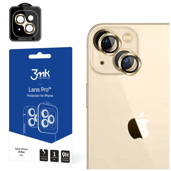 APPLE IPHONE 14 - 3MK LENS PROTECTION PRO GOLD
