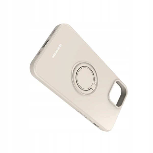 Spacecase Silikon Ringfodral För Iphone 13 Mini Bone