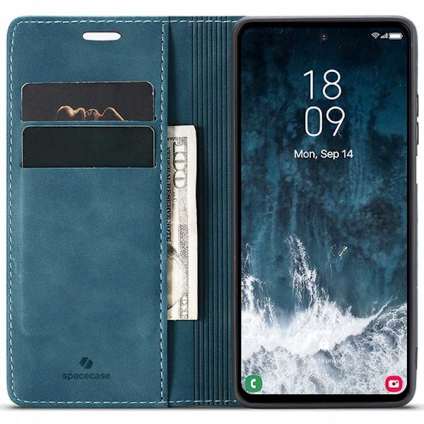 Spacecase Fodral Pålbockskydd För Samsung Galaxy S23 Fe Blue