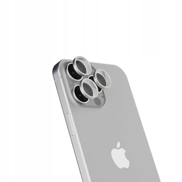 Spacecase Quickfit Härdat Glas För Iphone 16 Pro Max 16 Pro White Titan