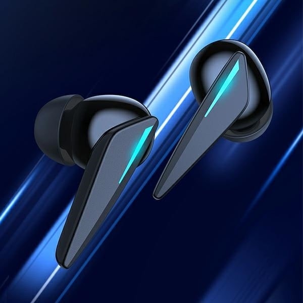 AWEI Bluetooth 5.0 T23 TWS hörlurar + gaming dockningsstation svart/svart