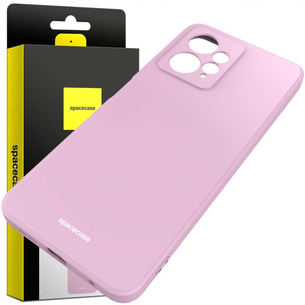 Spacecase Silikonfodral För Xiaomi Redmi Note 12 4G Lilac