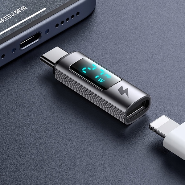 MCDODO USB-C ADAPTER USB TYPE-C ADAPTER TIL LYN IPHONE 60W METRISK