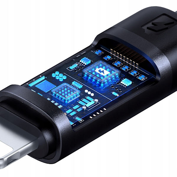 MCDODO LADDARE USB LIGHTNING-KABEL SNABBLADDNING IPHONE 1M LED