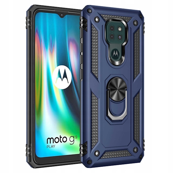Spacecase Case Cover Till Motorola G9 Play E7 Plus Blue