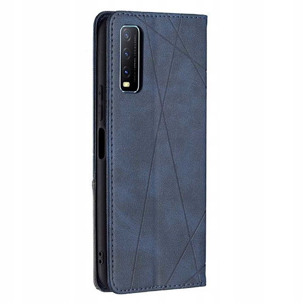 Zaps Case Origami Skäl För Xiaomi Vivo Y11S Y20S Blå