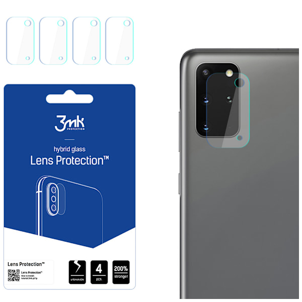 SAMSUNG GALAXY S20 PLUS 5G - 3MK OBJEKTIVBESKYTTELSE