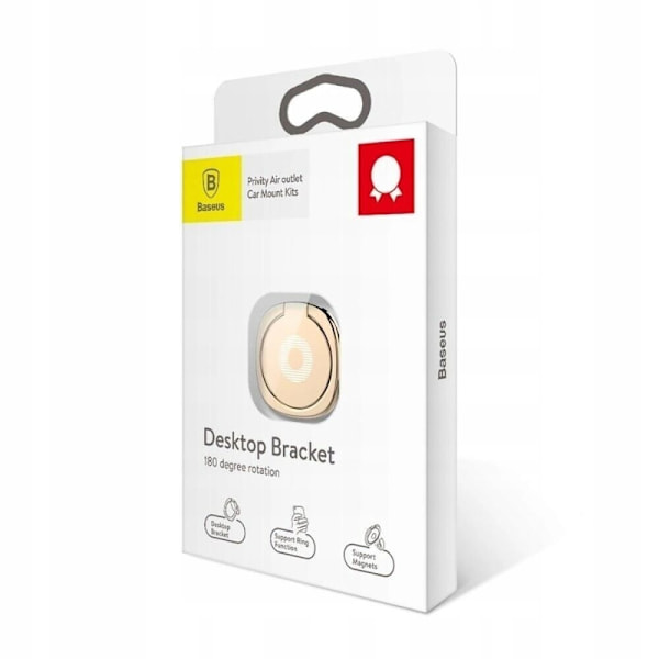 Baseus Priivity Ringstativ/ring med stativfunksjon - gull