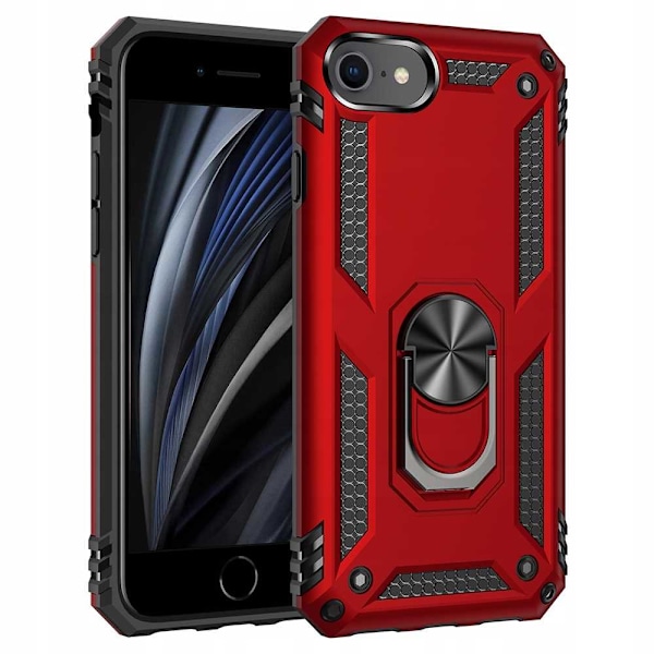 Spacecase Case Ring Nx Cover För Iphone 6 7 8 Se Röd