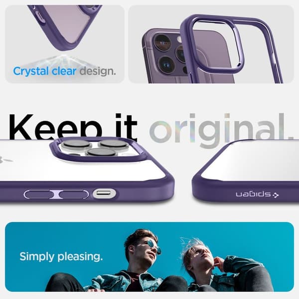SPIGEN ULTRA HYBRID IPHONE 14 PRO MAX DYP LILLA