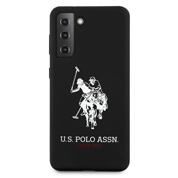AMERIKANSK SAG POLO ASSN. SILIKONELOGO PÅ SAMSUNG GALAXY S21+ - SORT