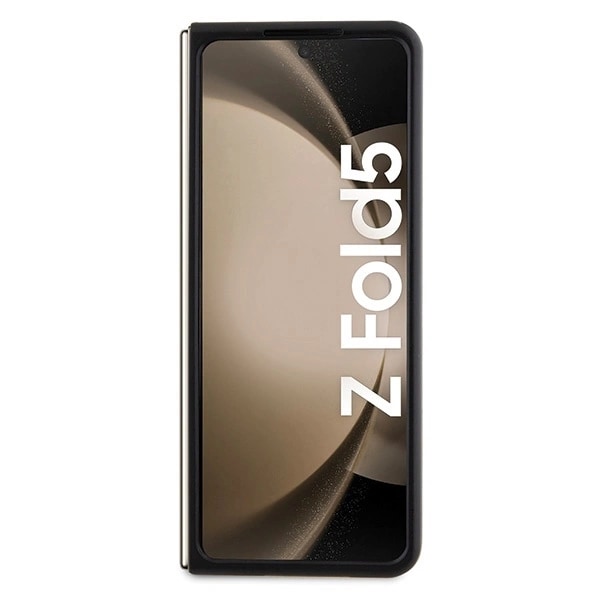 KARL LAGERFELD SILIKONE IKONIK ETUI TIL SAMSUNG GALAXY Z FOLD 5 - SORT